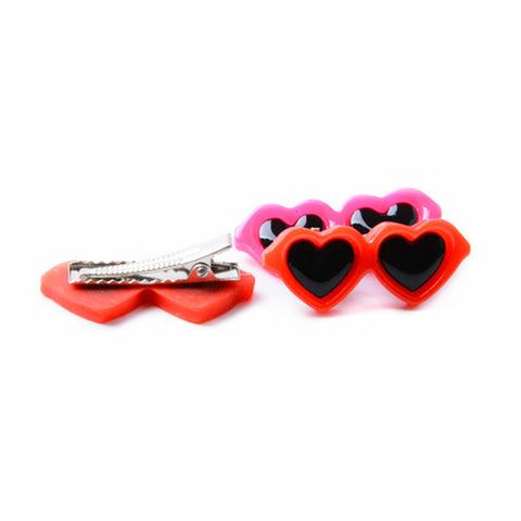 Lovely Sunglasses Style Pet Hair Pin