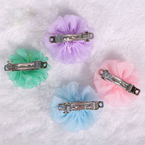 Sweet Bowtie Lace Pet Hair Clip