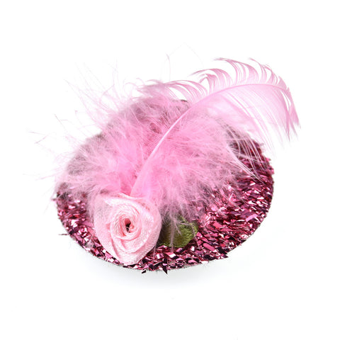 Feather & Rose Princess Pet Hat