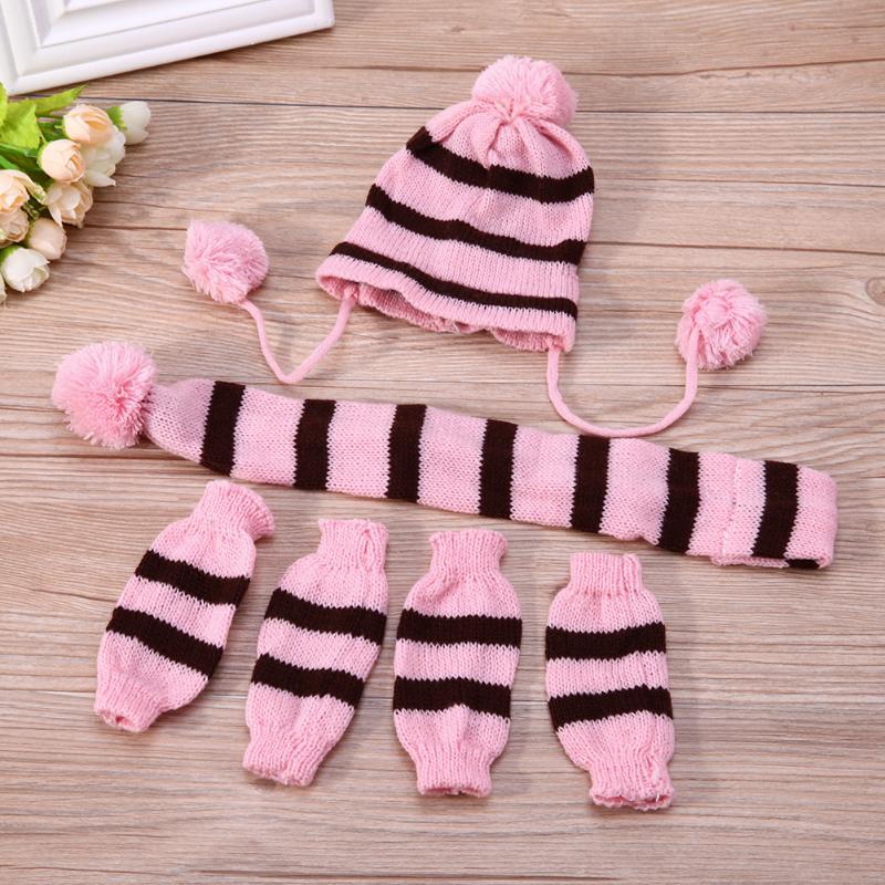 Knitted Winter Pet Warm Set