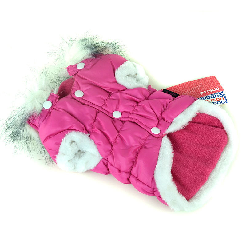 Cute Candy Color Pet Winter Hoodie