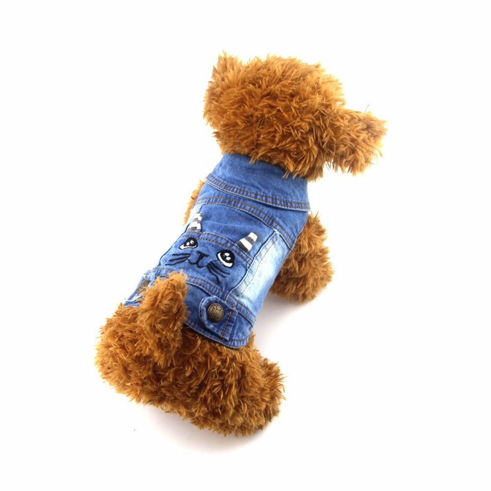 Cowboy Pet Denim Jacket