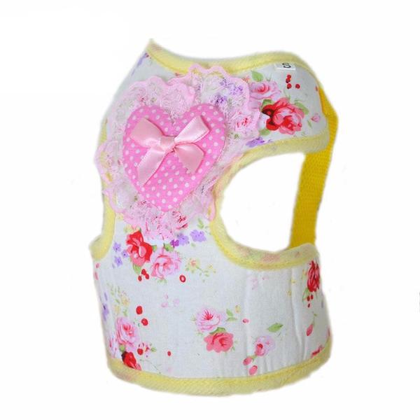 Floral & Lace Elegant Vest Leash