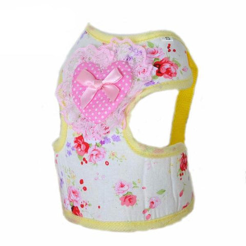 Floral & Lace Elegant Vest Leash