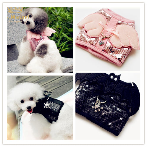 Sparkling Little Wings Vest Leash Set