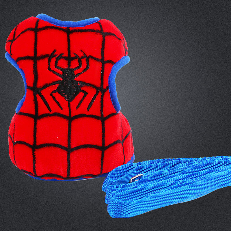 Pet Bowknot/Hero Harness Set