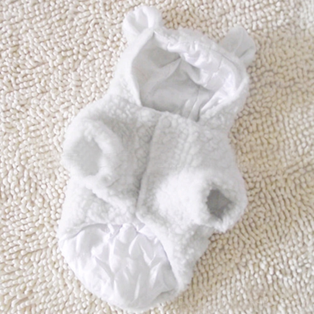 Cute White Sheep Pet Warm Hoodie