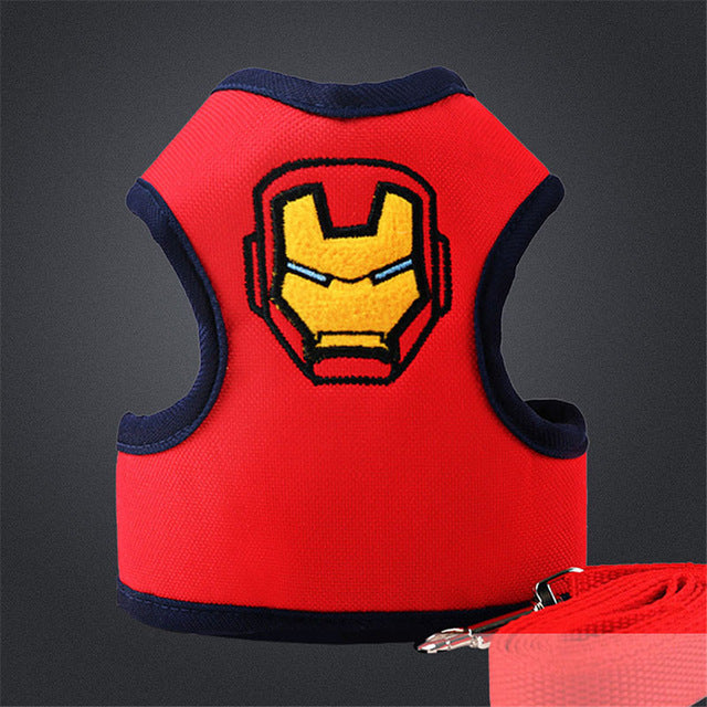 Pet Bowknot/Hero Harness Set