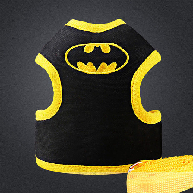 Pet Bowknot/Hero Harness Set