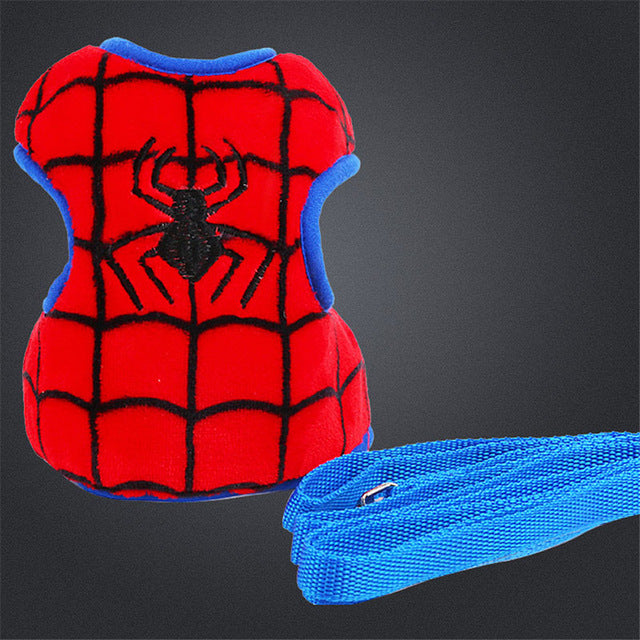 Pet Bowknot/Hero Harness Set