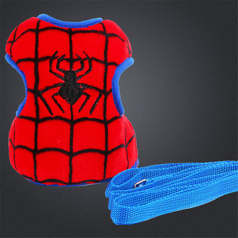 Pet Bowknot/Hero Harness Set
