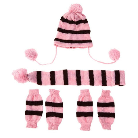 Knitted Winter Pet Warm Set