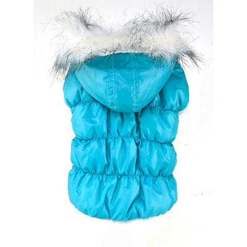 Cute Candy Color Pet Winter Hoodie