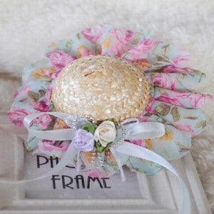 Pearls & Roses Fancy Pet Sun Hat