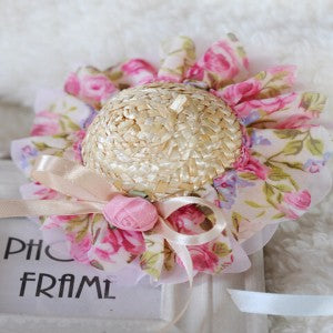 Pearls & Roses Fancy Pet Sun Hat