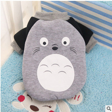 Comfy Cartoon Print Dog Clothes