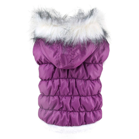 Cute Candy Color Pet Winter Hoodie