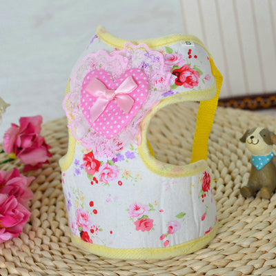 Floral & Lace Elegant Vest Leash