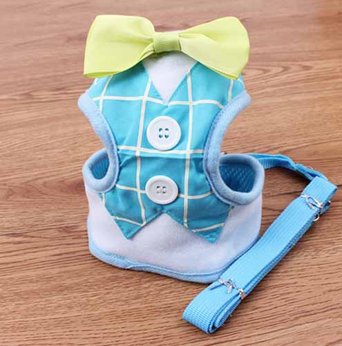 Pet Tuxedo Vest Leash Set